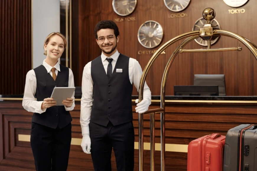 How Reception and Bellboy Services Connect